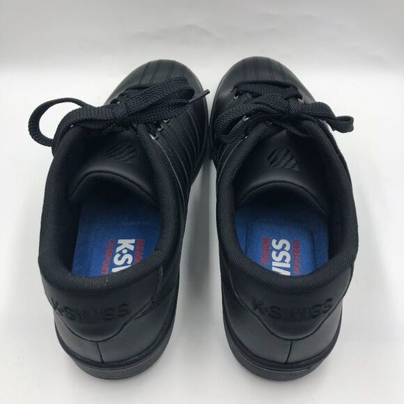 K Swiss Men's Triple Black Sneakers Size 11 Memory Foam Comfort Footbed Shoes - Picture 11 of 12